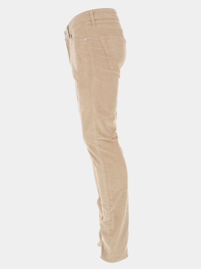 Pantalon en velours cotêlé beige homme - Jack & Jones