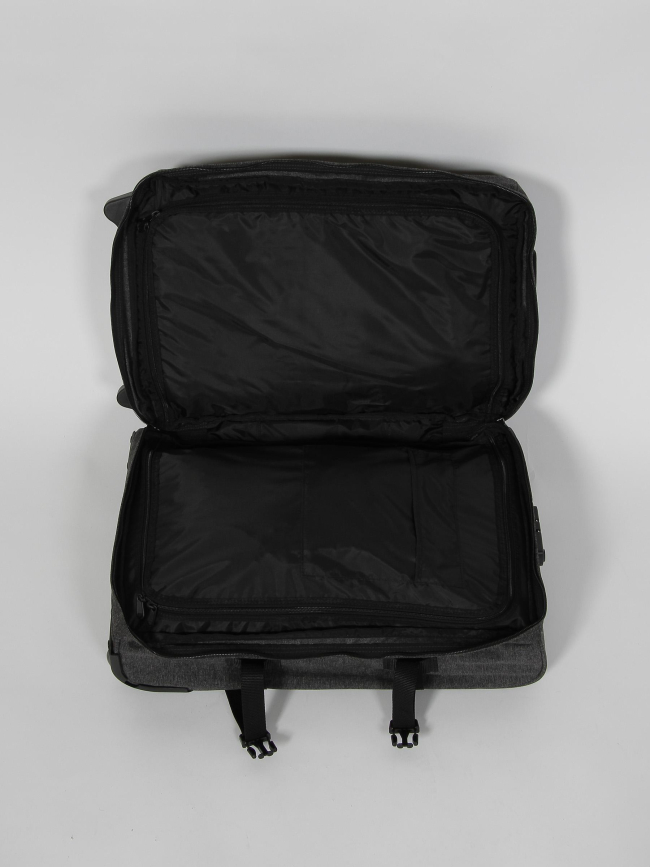 Valise cabine à roulettes tranvez gris anthracite - Eastpak