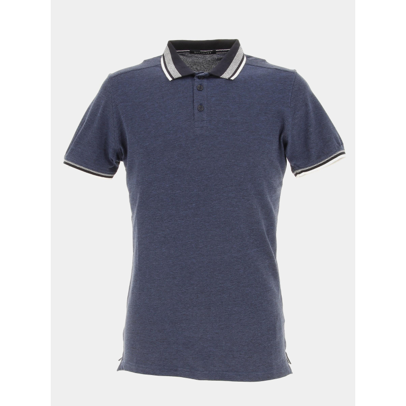 Polo bohm bleu marine homme - Sun Valley