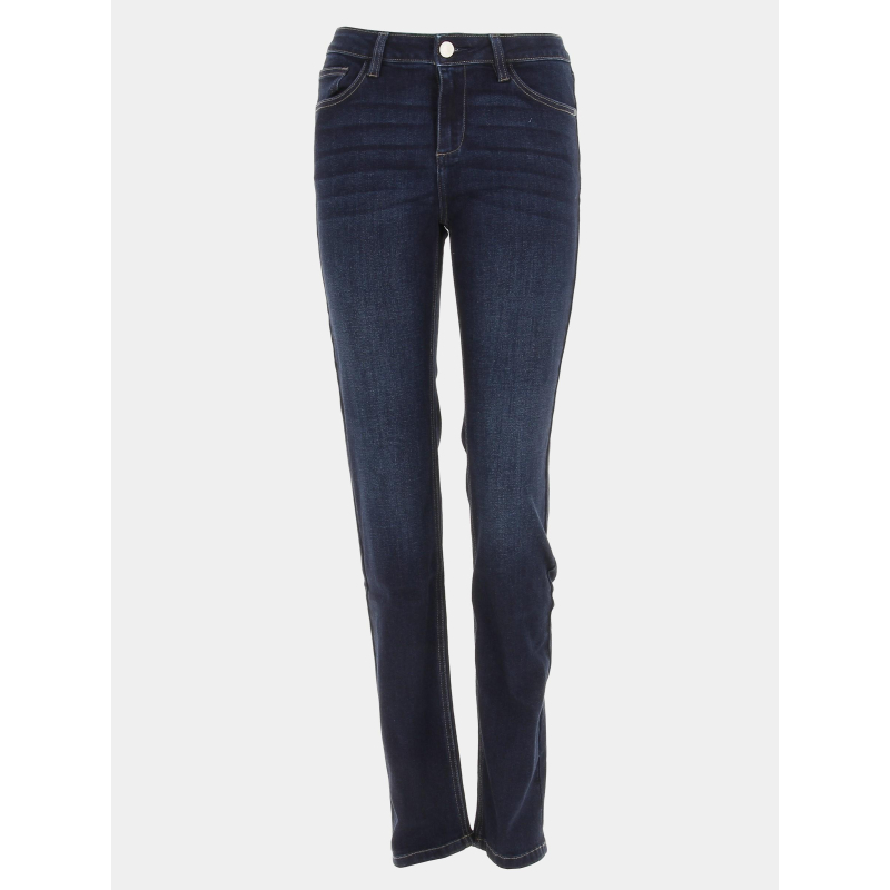 Jean droit stretch 221 brut bleu femme - Morgan