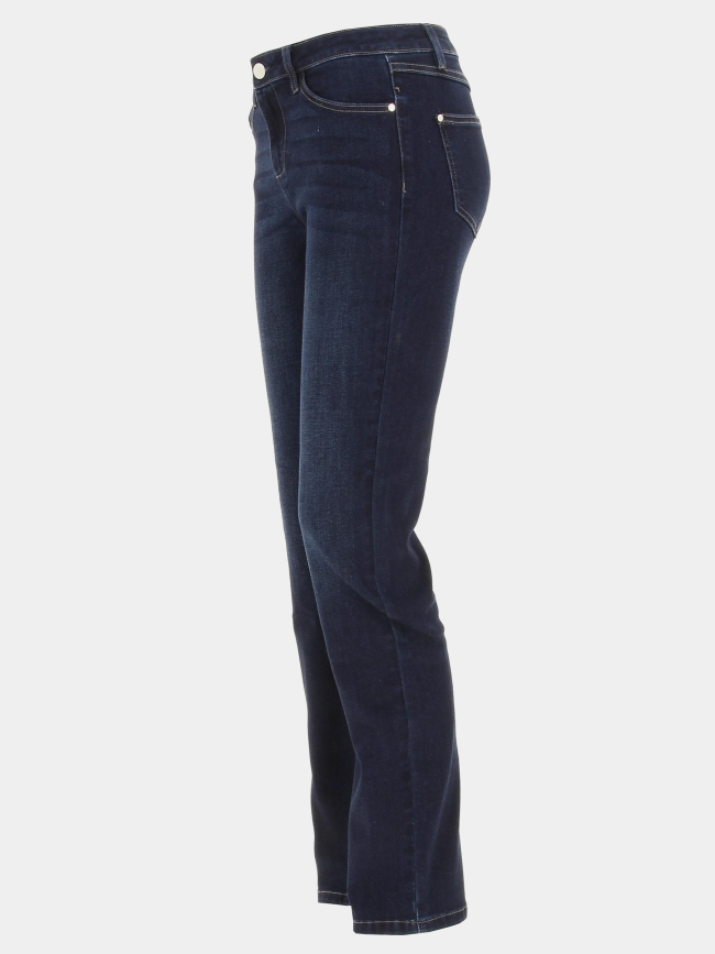 Jean droit stretch 221 brut bleu femme - Morgan