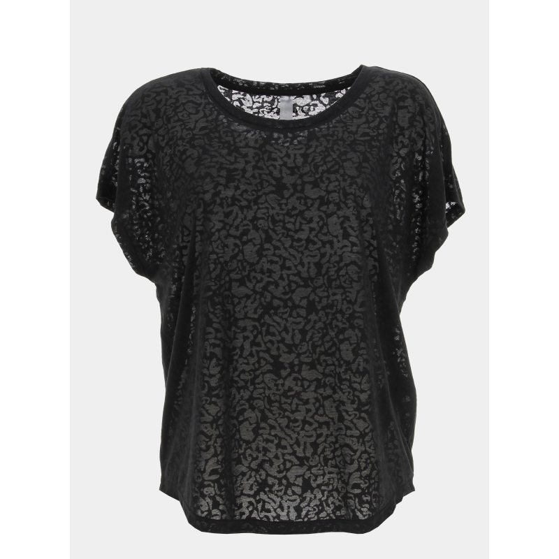 T-shirt top loose noir femme - Only