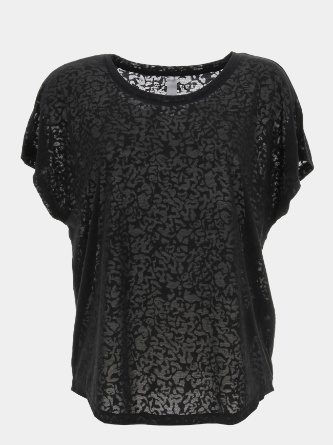 T-shirt top loose noir femme - Only