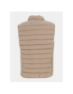 Doudoune sans manche terry beige homme - Teddy Smith