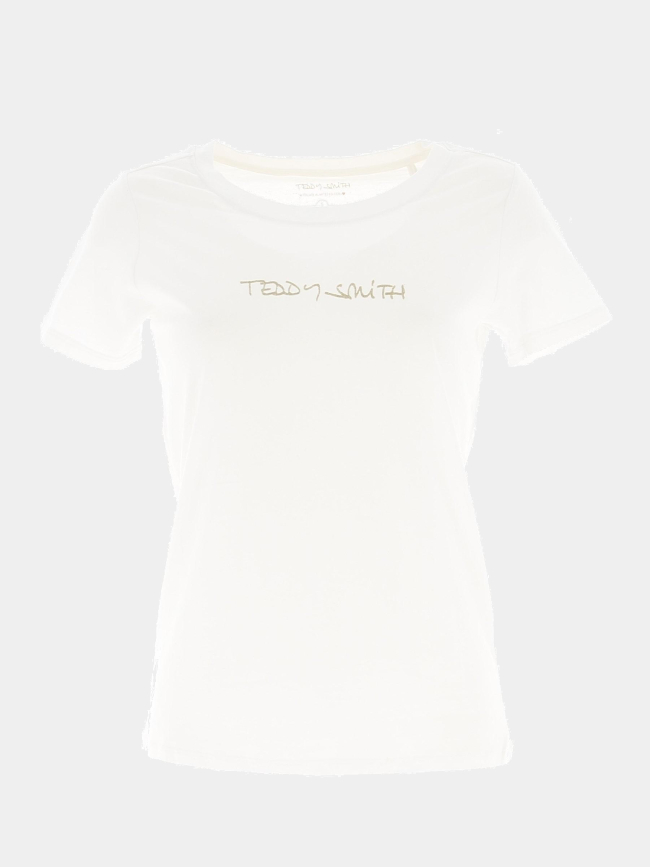 T-shirt ticia blanc femme - Teddy Smith