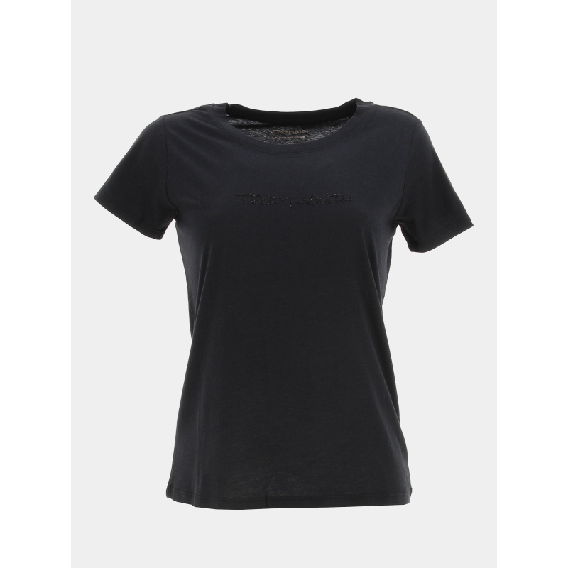 T-shirt ticia noir femme - Teddy Smith