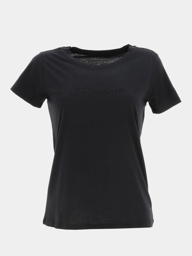 T-shirt ticia noir femme - Teddy Smith