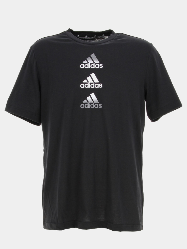 T-shirt de sport logo noir homme - Adidas