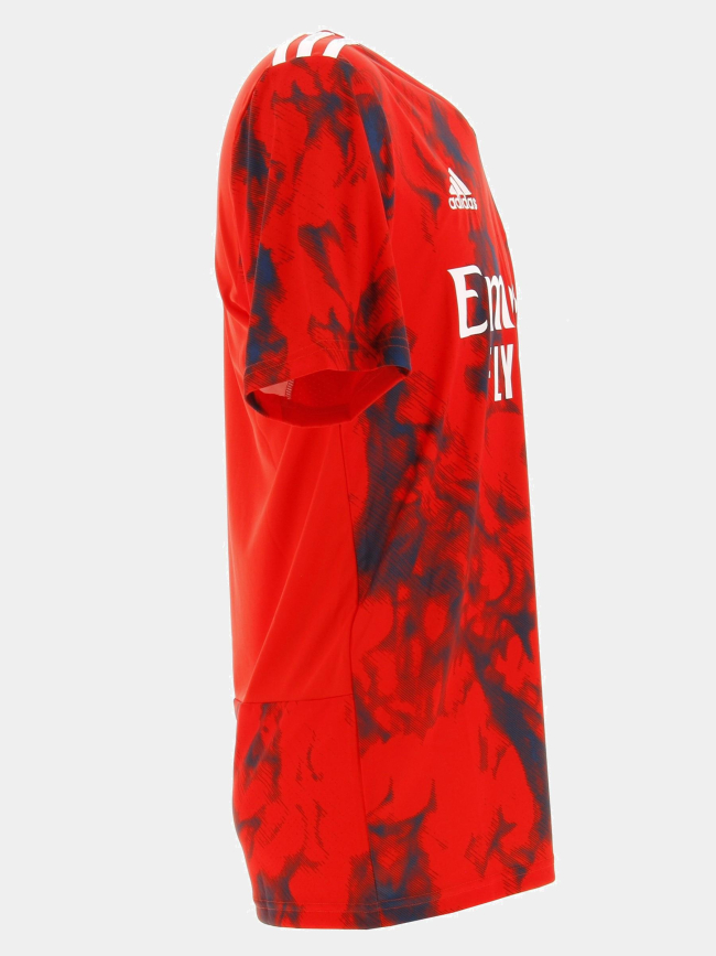 Maillot de football olympique lyonnais rouge homme - Adidas