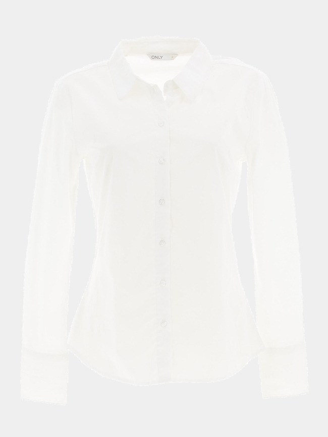 Chemise frida blanc femme - Only