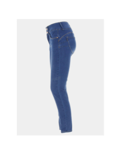 Jean skinny double up effect 230 bleu femme -Tiffosi