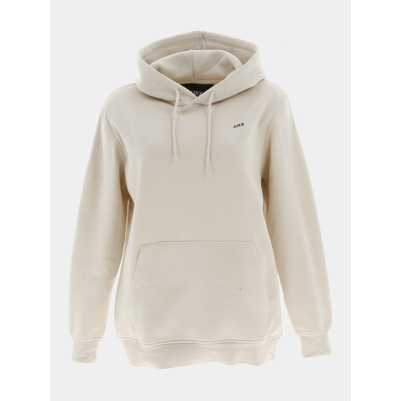 Sweat à capuche abbie beige femme - Jjxx