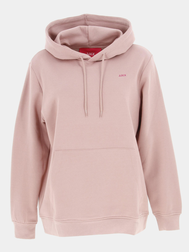 Sweat à capuche abbie rose femme - Jjxx