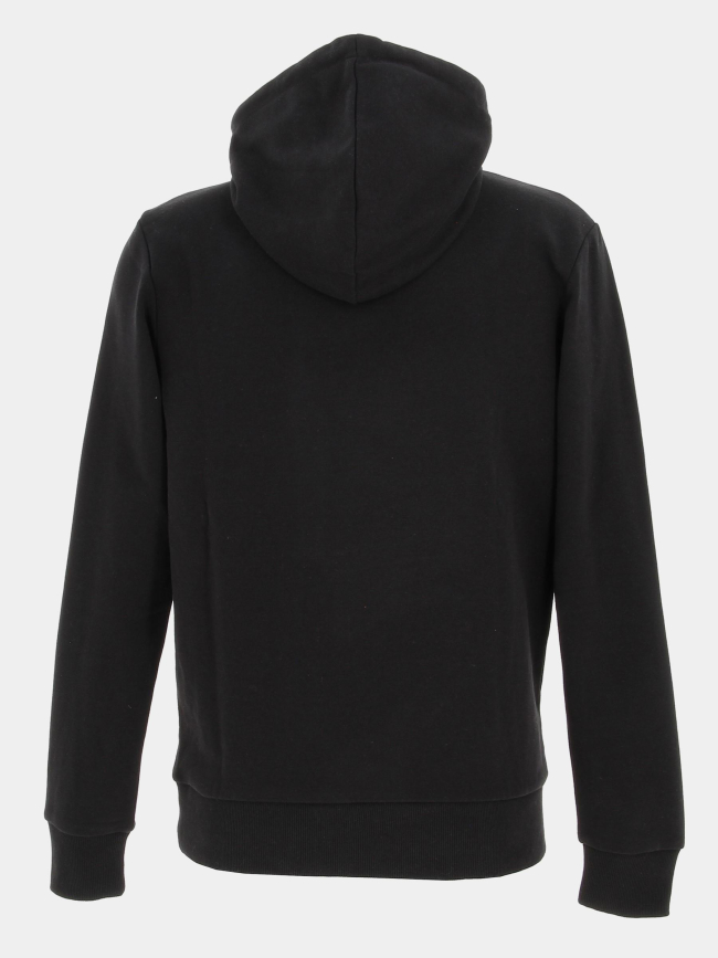 Sweat à capuche big logo noir homme - Jack & Jones