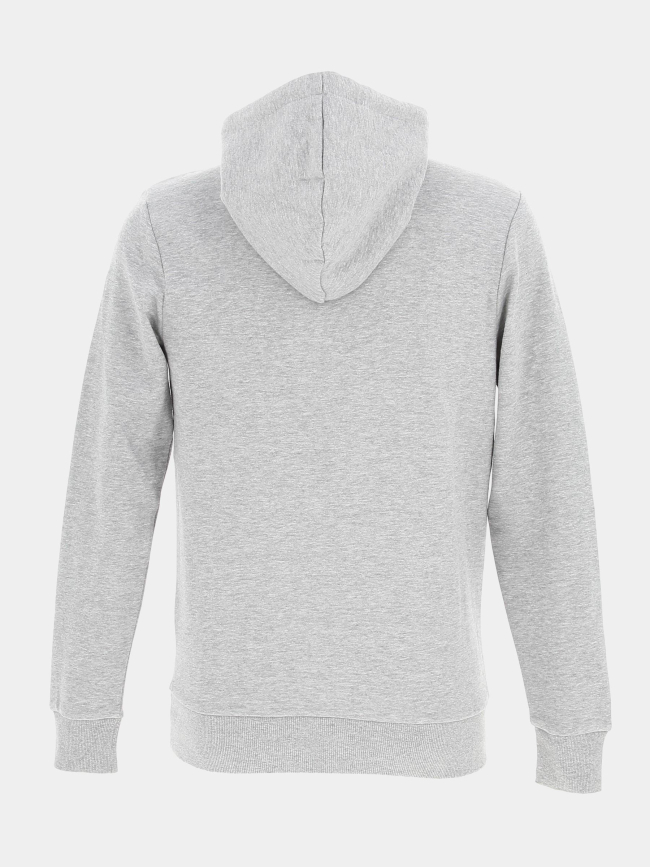 Sweat à capuche big logo gris homme - Jack & Jones