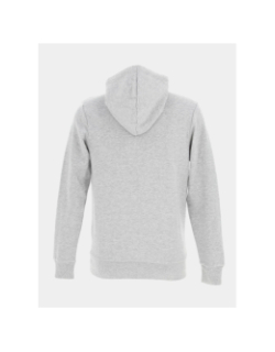 Sweat à capuche big logo gris homme - Jack & Jones