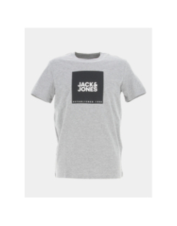 T-shirt crew gris homme - Jack & Jones