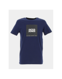 T-shirt crew bleu marine homme - Jack & Jones