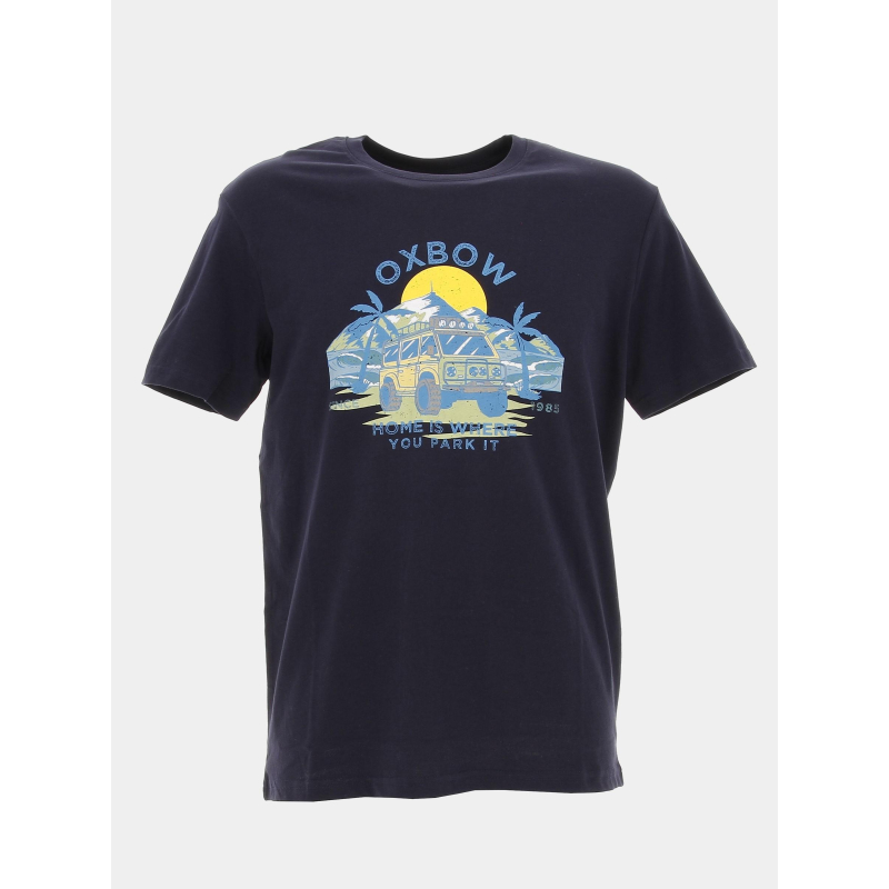 T-shirt van bleu marine homme - Oxbow