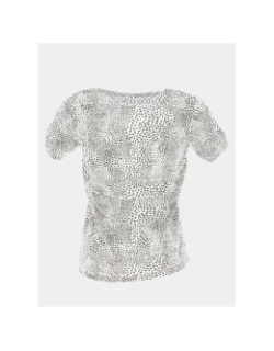 T-shirt top zia blanc femme - Deeluxe