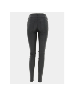 Jean skinny double up effect 346 noir femme -Tiffosi