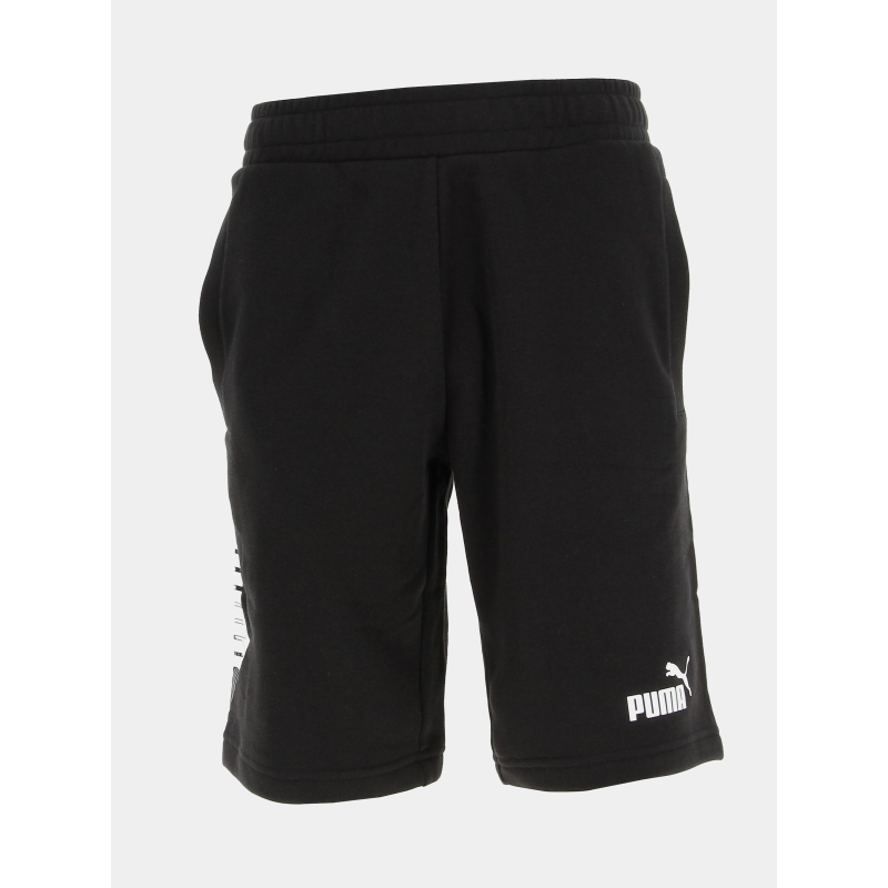 Short de sport fd pp logo noir homme - Puma