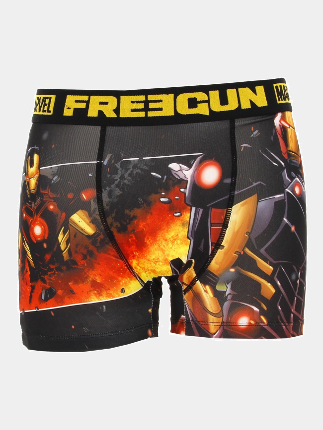 Boxer marvel iron man rouge homme - Freegun