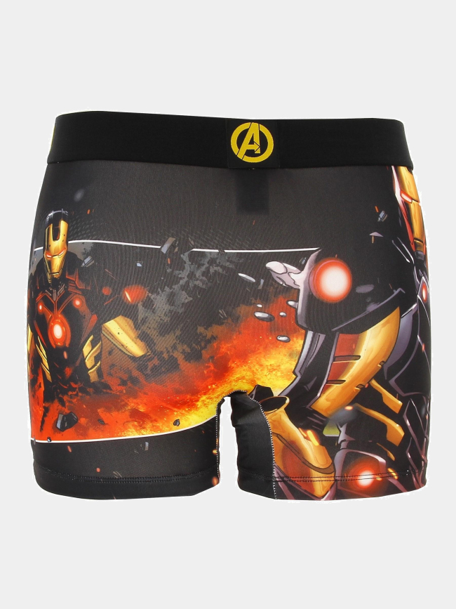 Boxer marvel iron man rouge homme - Freegun