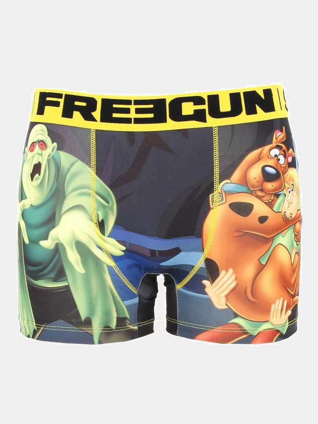 Boxer scooby-doo jaune homme - Freegun