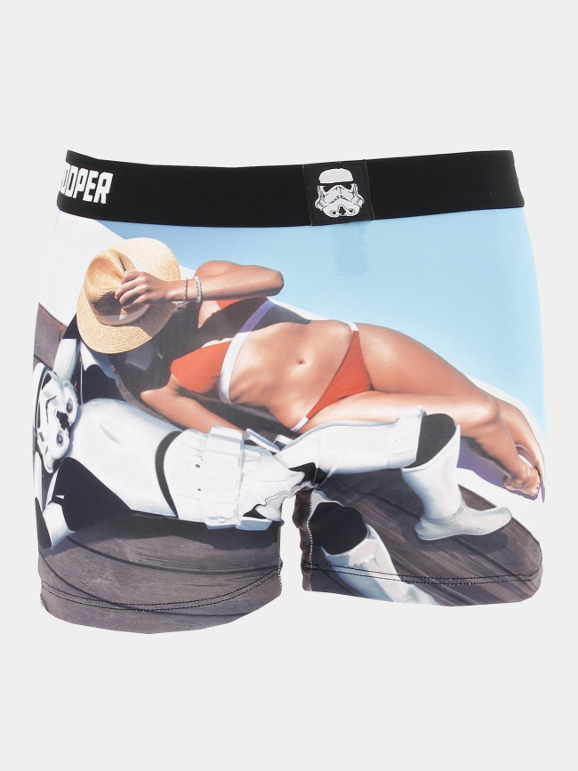 Boxer stormtrooper star wars bleu homme - Freegun