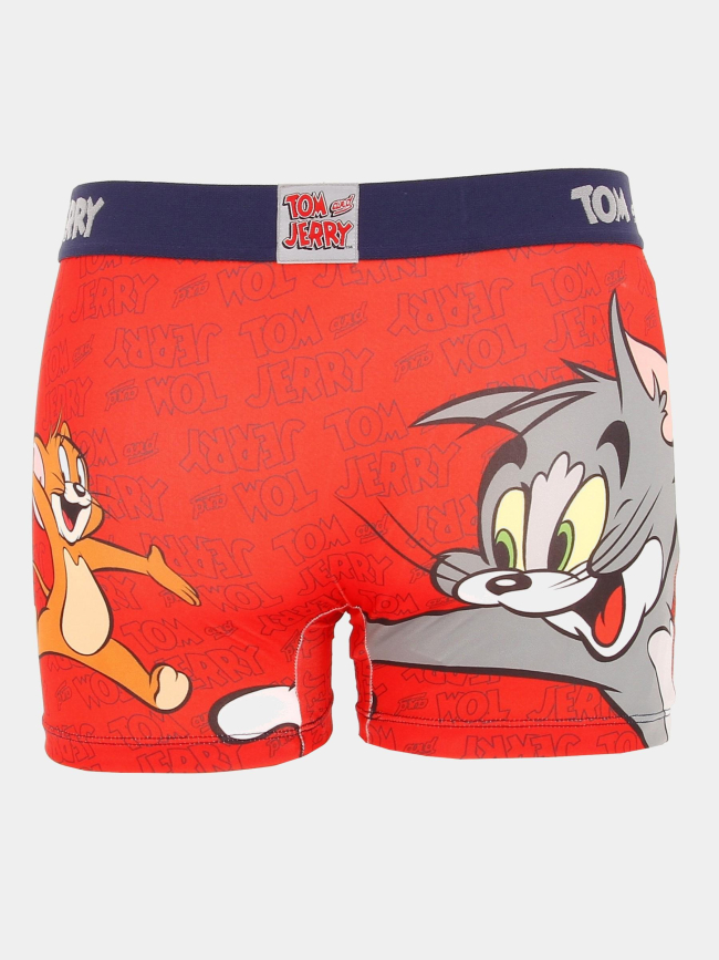 Boxer tom et jerry rouge homme - Freegun