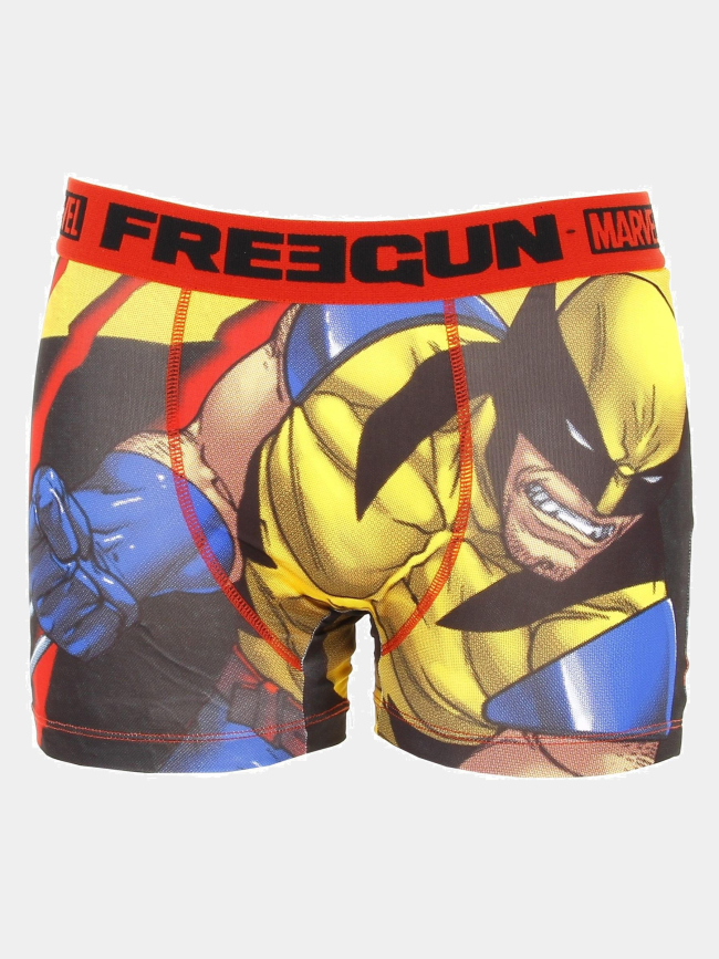 Boxer x-men jaune homme - Freegun