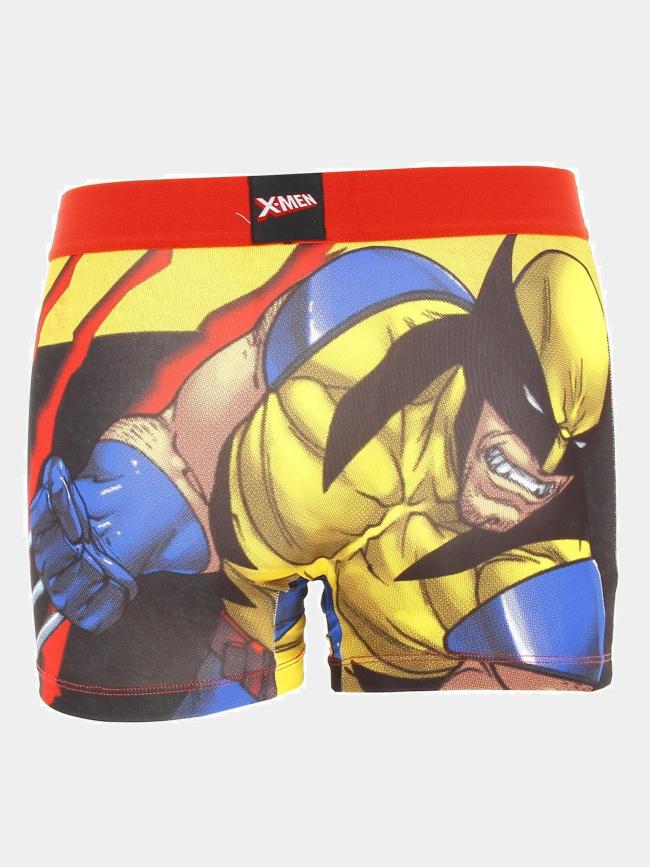 Boxer x-men jaune homme - Freegun