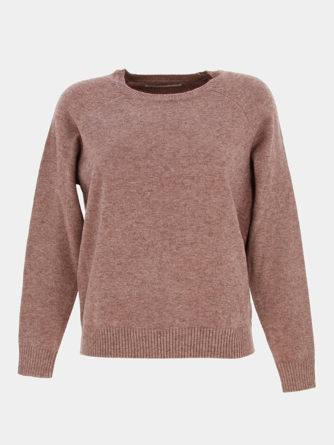 Pull col rond lesly king rose femme - Only