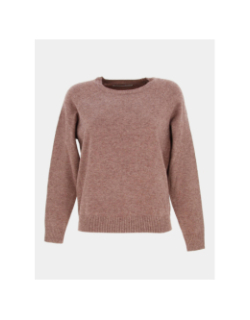 Pull col rond lesly king rose femme - Only