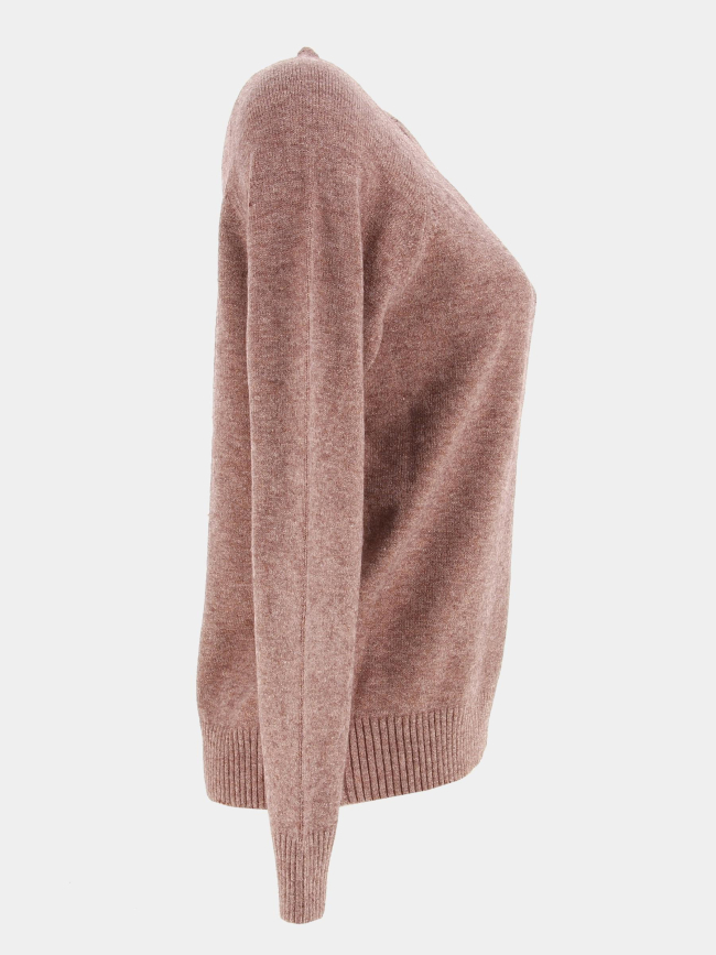 Pull col rond lesly king rose femme - Only