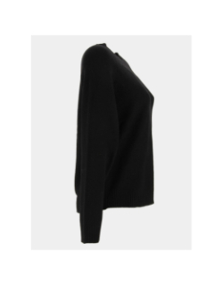 Pull col rond lesly king noir femme - Only