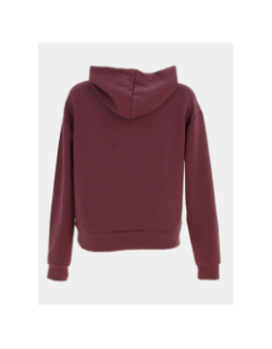 Sweat à capuche onplounge bordeaux femme - Only
