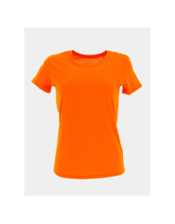 T-shirt uni orange femme - Kariban
