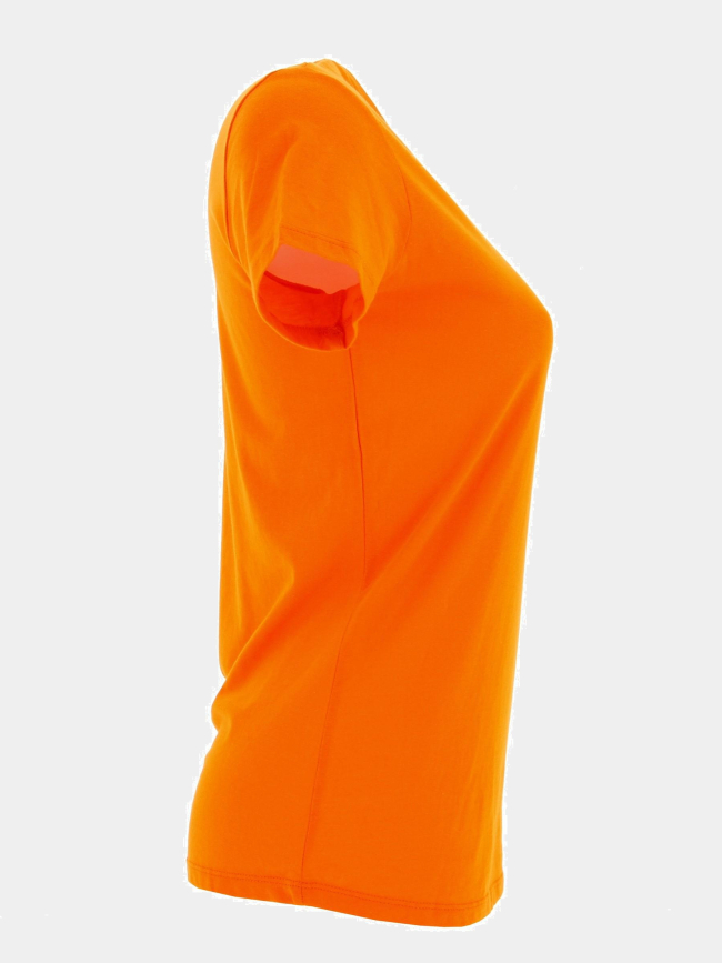 T-shirt uni orange femme - Kariban