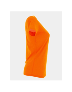 T-shirt uni orange femme - Kariban