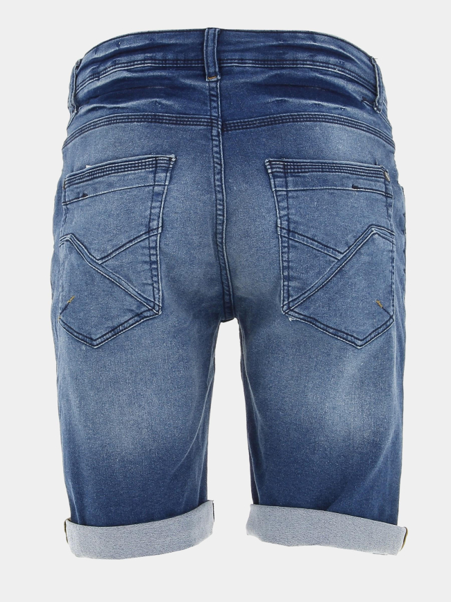 Bermuda en jean denim bleu homme - Rms 26