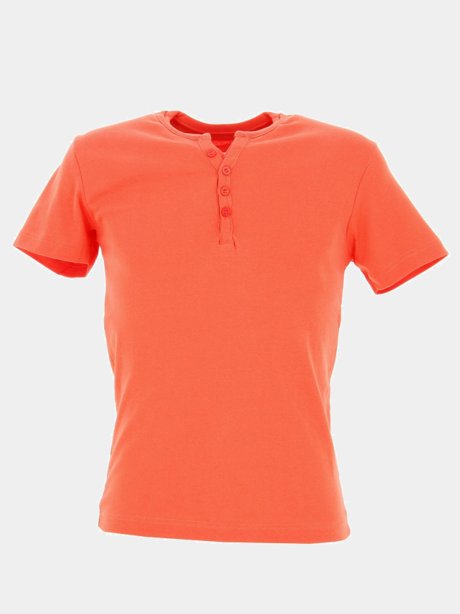 T-shirt theo orange brique homme - La Maison Blaggio