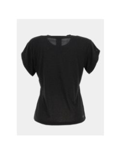 T-shirt de sport floral noir femme - Adidas