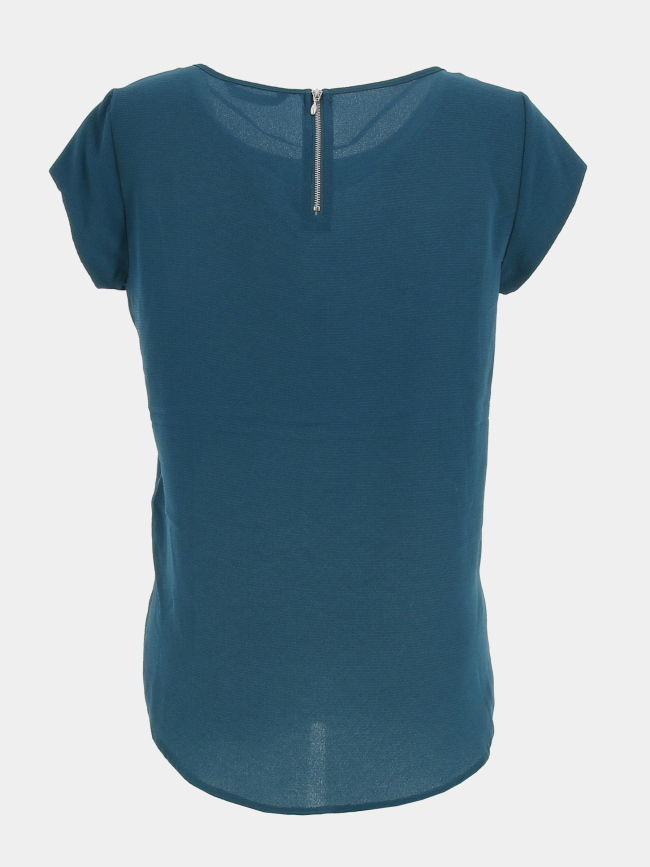 T-shirt vic bleu canard femme - Only