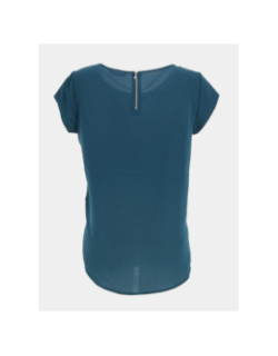 T-shirt vic bleu canard femme - Only