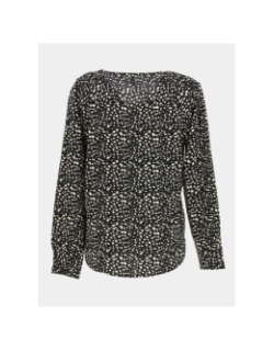 Blouse manches longues piper noir femme - Jacqueline De Yong