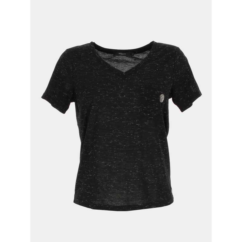 T-shirt kelia noir femme - Deeluxe