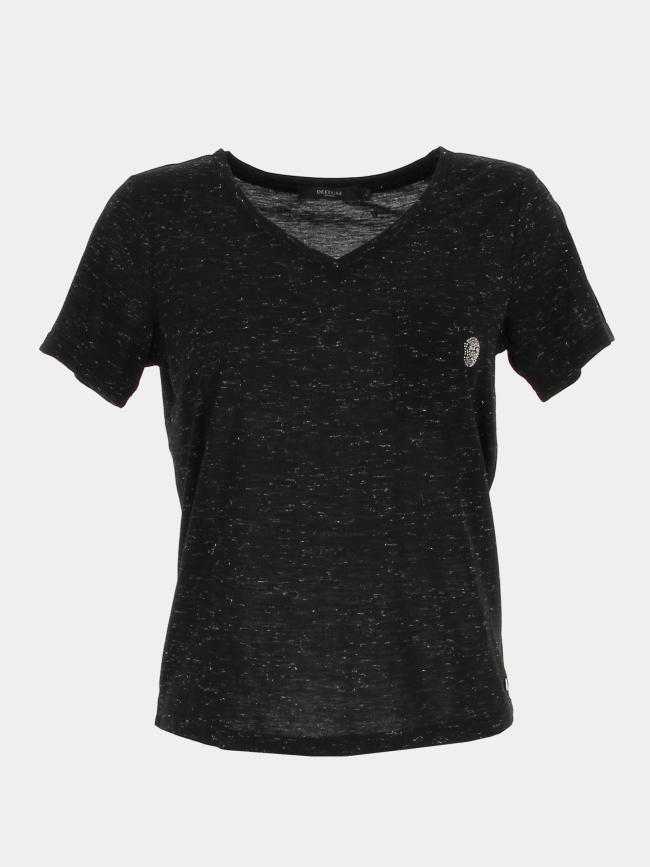 T-shirt kelia noir femme - Deeluxe