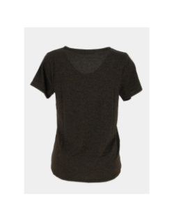 T-shirt glowy noir femme - Deeluxe